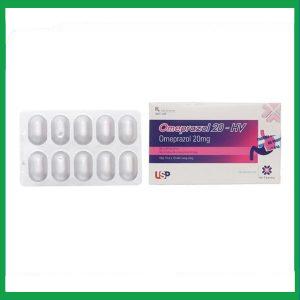 Nhà Thuốc Thành Hương - Thuốc Omeprazol 20 - HV USP điều trị loét dạ dày - ruột, ợ chua (10 vỉ x 10 viên) 1 Nhà Thuốc Thành Hương - Smart pharma 2024 12 01T155423.053