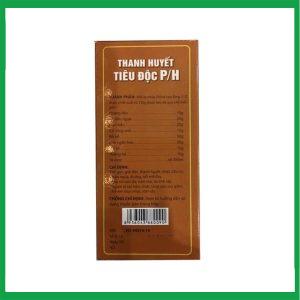 Nhà Thuốc Thành Hương - Thanh Huyết Tiêu Độc P/H hỗ trợ mẩn ngứa, mề đay, mát gan (250ml) 1 Nhà Thuốc Thành Hương - Smart pharma 2024 12 24T111032.955