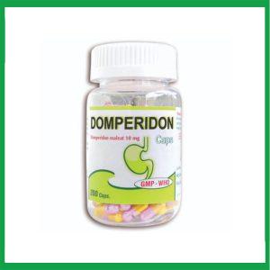 Thuốc Domperidon caps 10mg NIC trị chứng nôn và buồn nôn chai 200 viên