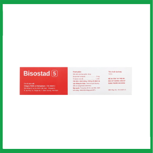 Nhà Thuốc Thành Hương - Thuốc Bisostad 5 Stella điều trị tăng huyết áp và đau thắt ngực ( Hộp 3 vỉ x 10 viên) 1 Nhà Thuốc Thành Hương - Smart pharma 2024 12 24T151017.897