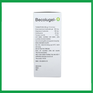 Nhà Thuốc Thành Hương - Hỗn dịch uống Becolugel-O giảm đau do viêm loét dạ dày, tá tràng ( Hộp 20 gói x 10ml) 1 Nhà Thuốc Thành Hương - Smart pharma 2024 12 24T174754.914