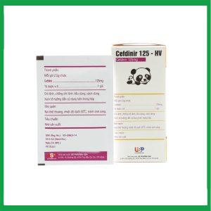 Nhà Thuốc Thành Hương - Bột pha hỗn dịch uống Cefdinir 125 - HV điều trị nhiễm khuẩn (10 gói) 2 Nhà Thuốc Thành Hương - Smart pharma 2024 12 26T213543.744