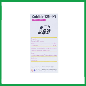 Nhà Thuốc Thành Hương - Bột pha hỗn dịch uống Cefdinir 125 - HV điều trị nhiễm khuẩn (10 gói) 1 Nhà Thuốc Thành Hương - Smart pharma 2024 12 26T213657.674