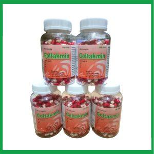 Thuốc Goltakmin điều trị cảm lạnh, nghẹt mũi, viêm mũi dị ứng ( Lọ 100 viên)