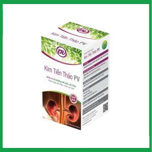 Thuốc trị sỏi thận Kim Tiền Thảo PV hỗ trợ điều trị sỏi đường tiết niệu, sỏi thận (100 viên)