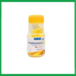 Nhà Thuốc Thành Hương - Thuốc Clorpheniramin 4 DHG điều trị viêm mũi dị ứng ( Lọ 100 viên) 2 Nhà Thuốc Thành Hương - Smart pharma 2024 12 28T093621.819