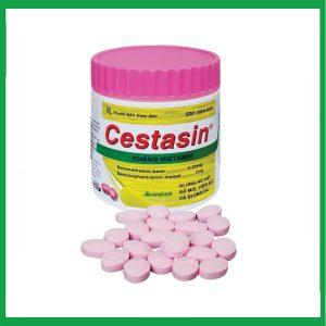 Thuốc Cestasin Vacopharm chống viêm, chống dị ứng ( Lọ 500 viên nén)