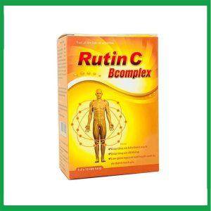 Viên uống Rutin C Bcomplex hỗ trợ điều trị táo bón, trĩ nội, trĩ ngoại