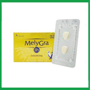 Thuốc MelyGra 1h trị rối loạn cương dương ( Hộp 2 viên)