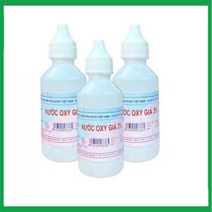 Nước Oxy Già 3% Hóa Dược sát khuẩn vết thương, vết loét, viêm miệng ( Lọ 50ml)