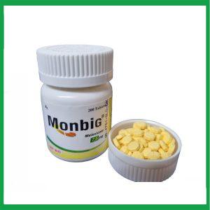 Thuốc Monbig 7.5mg điều trị viêm xương khớp, viêm cột sống Lọ 200 viên nang