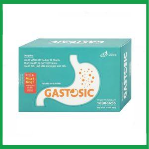 Viên uống Gastosic CVI Pharma giúp tiêu hóa tốt, bảo vệ niêm mạc dạ dày (3 vỉ x 10 viên)