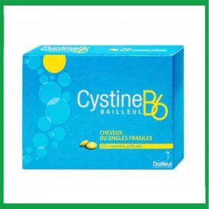 Thuốc Cystine B6 500mg Galeniques Vernin điều trị các bệnh lý liên quan đến tóc và loạn dưỡng móng (20 viên)