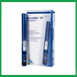 Bút tiêm NovoMix 30 FlexPen Novo Nordisk điều trị đái tháo đường (5 cây x 3ml)