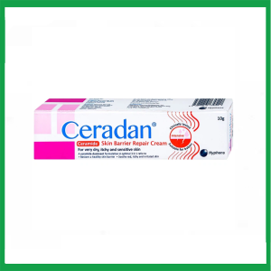 Nhà Thuốc Thành Hương - Kem phục hồi da Ceradan Ceramide Skin Barrier Repair Cream dành cho da khô, kích ứng và nhạy cảm ( Hộp 1 tuýp 10g) 2 Nhà Thuốc Thành Hương - Smart pharma 2025 01 10T123210.311