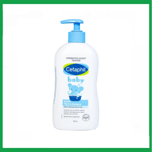 Sữa tắm và gội cho trẻ em Cetaphil Baby Gentle Wash And Shampoo (400ml)