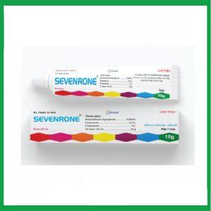 Thuốc Sevenrone điều trị các bệnh về da do nhiễm khuẩn hoặc nấm ( Hộp 1 tuýp 10g)