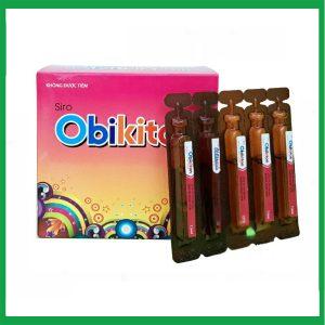 Siro Obikiton bổ sung calci, lysin và các vitamin cho trẻ