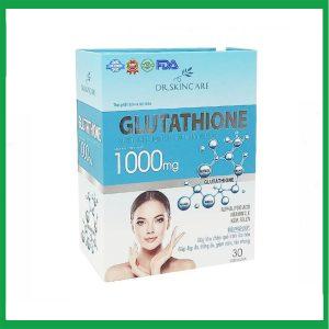 Viên uống Glutathione 1000mg làm chậm lão hóa, giúp làm trắng và đẹp da ( Hộp 1 lọ 30 viên)