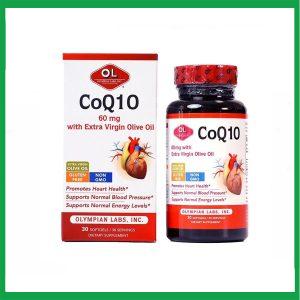 Viên uống Olympian Labs CoQ10 60mg hỗ trợ tim mạch ( Hộp 30 viên)