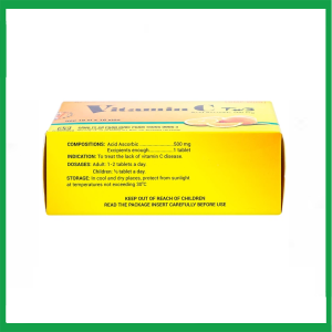 Nhà Thuốc Thành Hương - Thuốc Vitamin C TW3 điều trị bệnh do thiếu vitamin C ( Hộp 10 vỉ x 10 viên) 2 Nhà Thuốc Thành Hương - Smart pharma 2025 03 19T193005.263