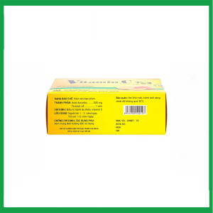 Nhà Thuốc Thành Hương - Thuốc Vitamin C TW3 điều trị bệnh do thiếu vitamin C ( Hộp 10 vỉ x 10 viên) 1 Nhà Thuốc Thành Hương - Smart pharma 2025 03 19T193036.855