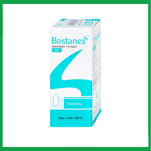 Thuốc Bostanex Boston giảm viêm mũi dị ứng, nổi mày đay (60ml)
