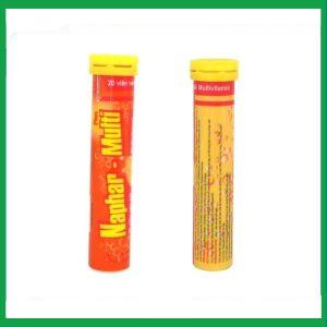 Nhà Thuốc Thành Hương - Viên sủi Naphar-Multi Plus Nam Hà bổ sung vitamin, tăng đề kháng (20 viên) 2 Nhà Thuốc Thành Hương - Smart pharma 34 1 1