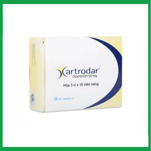 Nhà Thuốc Thành Hương - Thuốc Artrodar 50mg Chemedica điều trị thoái hóa khớp hông hoặc gối ( Hộp 3 vỉ x 10 viên) 1 Nhà Thuốc Thành Hương - Smart pharma 42 3