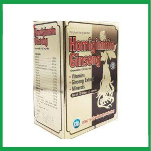 Nhà Thuốc Thành Hương - Viên uống Homiginmin Ginseng Phúc Vinh hỗ trợ bổ sung vitamin và khoáng chất (12 vỉ x 5 viên) 2 Nhà Thuốc Thành Hương - Smart pharma 5 2