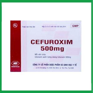 Nhà Thuốc Thành Hương - Thuốc Cefuroxim 500mg Mebiphar điều trị nhiễm khuẩn (2 vỉ x 5 viên) 2 Nhà Thuốc Thành Hương - Smart pharma 50 1 1