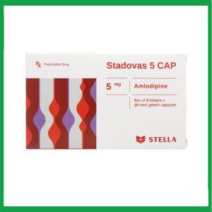 Nhà Thuốc Thành Hương - Thuốc Stadovas 5 CAP Stella điều trị tăng huyết áp, đau thắt ngực mạn tính ổn định ( Hộp 3 vỉ x 10 viên) 1 Nhà Thuốc Thành Hương - Smart pharma 58 2