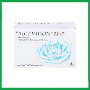 Thuốc Rigevidon 21+7 Gedeon dùng cho tránh thai (3 vỉ x 28 viên)