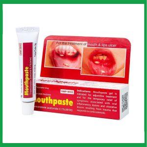 Gel bôi niêm mạc miệng Mouthpaste Medipharco giảm viêm, tổn thương ( Tuýp 5g)