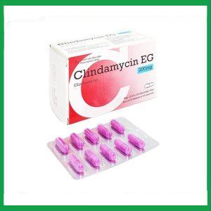 Thuốc Clindamycin EG 300mg Pymepharco điều trị các bệnh nhiễm khuẩn (10 vỉ x 10 viên)