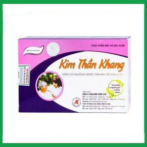 Viên uống Kim Thần Khang Á Âu tăng cường lưu thông máu, giúp dưỡng tâm, an thần (3 vỉ x 10 viên)