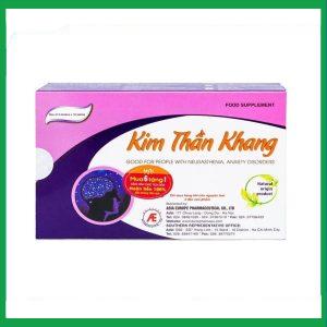 Nhà Thuốc Thành Hương - Viên uống Kim Thần Khang Á Âu tăng cường lưu thông máu, giúp dưỡng tâm, an thần (3 vỉ x 10 viên) 2 Nhà Thuốc Thành Hương - Smart pharma 71