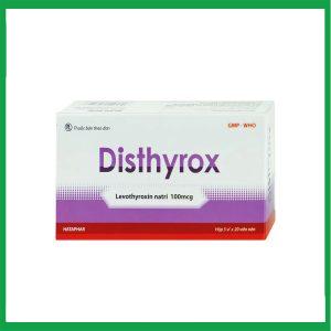 Thuốc Disthyrox Hà Tây điều trị thay thế hoặc bổ sung cho hội chứng suy giáp (100 viên)