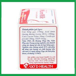 Nhà Thuốc Thành Hương - Cốm lợi sữa Mum Milk GOD HEALTH tăng tiết sữa, tăng chất lượng sữa ( Hộp 20 gói x 3g) 1 Nhà Thuốc Thành Hương - Smart pharma 84 1 1