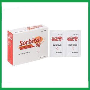 Thuốc bột Sorbitol 5g DHG điều trị triệu chứng táo bón, rối loạn tiêu hóa (20 gói x 5g)