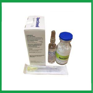 Nhà Thuốc Thành Hương - Thuốc Spectimed thuốc điều trị viêm niệu đạo và trực tràng do lậu Hộp 1 lọ 2 Nhà Thuốc Thành Hương - Spectimed 2g 1