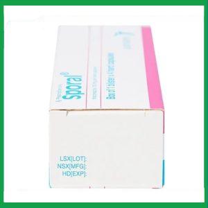 Nhà Thuốc Thành Hương - Thuốc Sporal Janssen điều trị các bệnh nấm phụ khoa, da, toàn thân (1 vỉ x 4 viên) 1 Nhà Thuốc Thành Hương - Sporal 2
