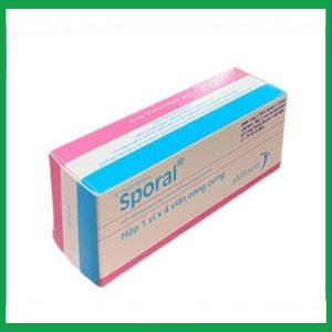 Nhà Thuốc Thành Hương - Thuốc Sporal Janssen điều trị các bệnh nấm phụ khoa, da, toàn thân (1 vỉ x 4 viên) 2 Nhà Thuốc Thành Hương - Sporal 3