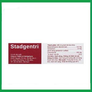 Nhà Thuốc Thành Hương - Kem bôi da Stadgentri điều trị các bệnh về da (10g) 1 Nhà Thuốc Thành Hương - Stadgentri 2 1
