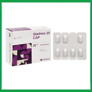 Thuốc Stadnex 20 CAP điều trị trào ngược dạ dày, thực quản (4 vỉ x 7 viên)