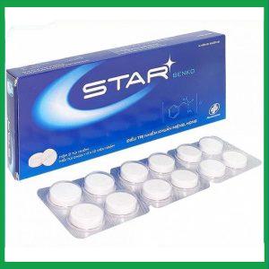 Viên ngậm Star Benko 1mg trị nhiễm khuẩn đường miệng, họng
