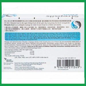Nhà Thuốc Thành Hương - Viên ngậm Strepsils Cool điều trị viêm họng 4 Nhà Thuốc Thành Hương - Strepsils Cool1