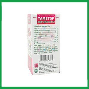 Nhà Thuốc Thành Hương - Tametop 100ml 2
