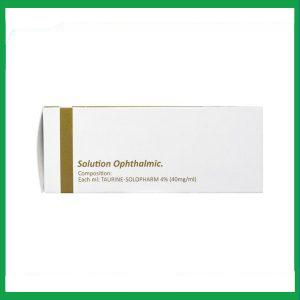 Nhà Thuốc Thành Hương - Dung dịch nhãn khoa Taurine-Solopharm 4% điều trị loạn dưỡng giác mạc, viêm giác mạc (20 tuýp x 1ml) 2 Nhà Thuốc Thành Hương - Taustin 4 3 1
