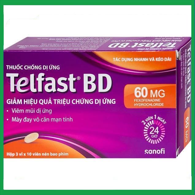 Telfast-BD-60mg.jpg Nhà Thuốc Thành Hương - Telfast BD 60mg